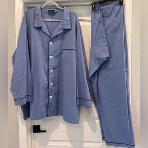 Majestic Long Sleeve Cotton Pajamas Set Sz 3X